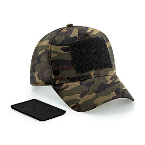 Beechfield Removable Patch 5 Panel Cap - Jungle Camo