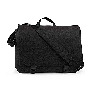 BagBase Two Tone Digital Messenger - Black