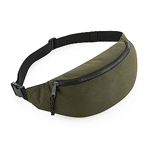 BagBase Recycled Belt Bag - Military Green
