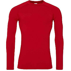 AWDis Cool Long Sleeve Base Layer - Fire Red
