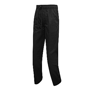 Premier Select Slim Leg Chef's Trousers - Black