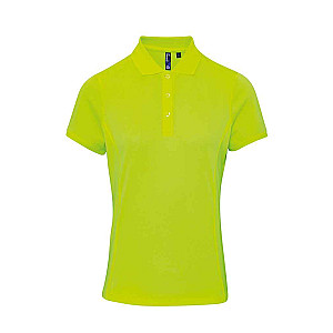 Premier Ladies Coolchecker® Piqué Polo Shirt - Neon Yellow
