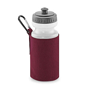 Quadra Water Bottle and Holder - Burgundy