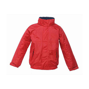 Regatta Kids Dover Waterproof Insulated Jacket - Classic Red/Navy