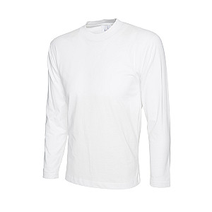 Mens Long Sleeve T-shirt - White