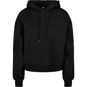 Women's organic oversized hoodie - Black