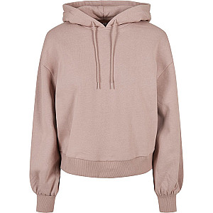 Women's organic oversized hoodie - Dusk Rose
