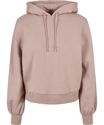 Women's organic oversized hoodie Dusk Rose