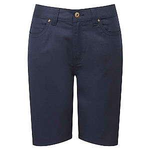 Premier Ladies Performance Chino Shorts - Navy
