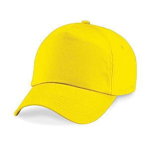 Beechfield Kids Original 5 Panel Cap - Yellow