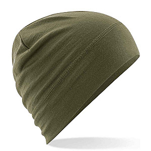 Beechfield Merino Beanie - Military Green