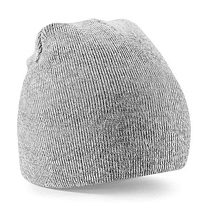 Beechfield Original Pull-On Beanie - Heather Grey