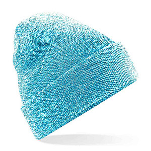 Beechfield Original Cuffed Beanie - Heather Surf Blue
